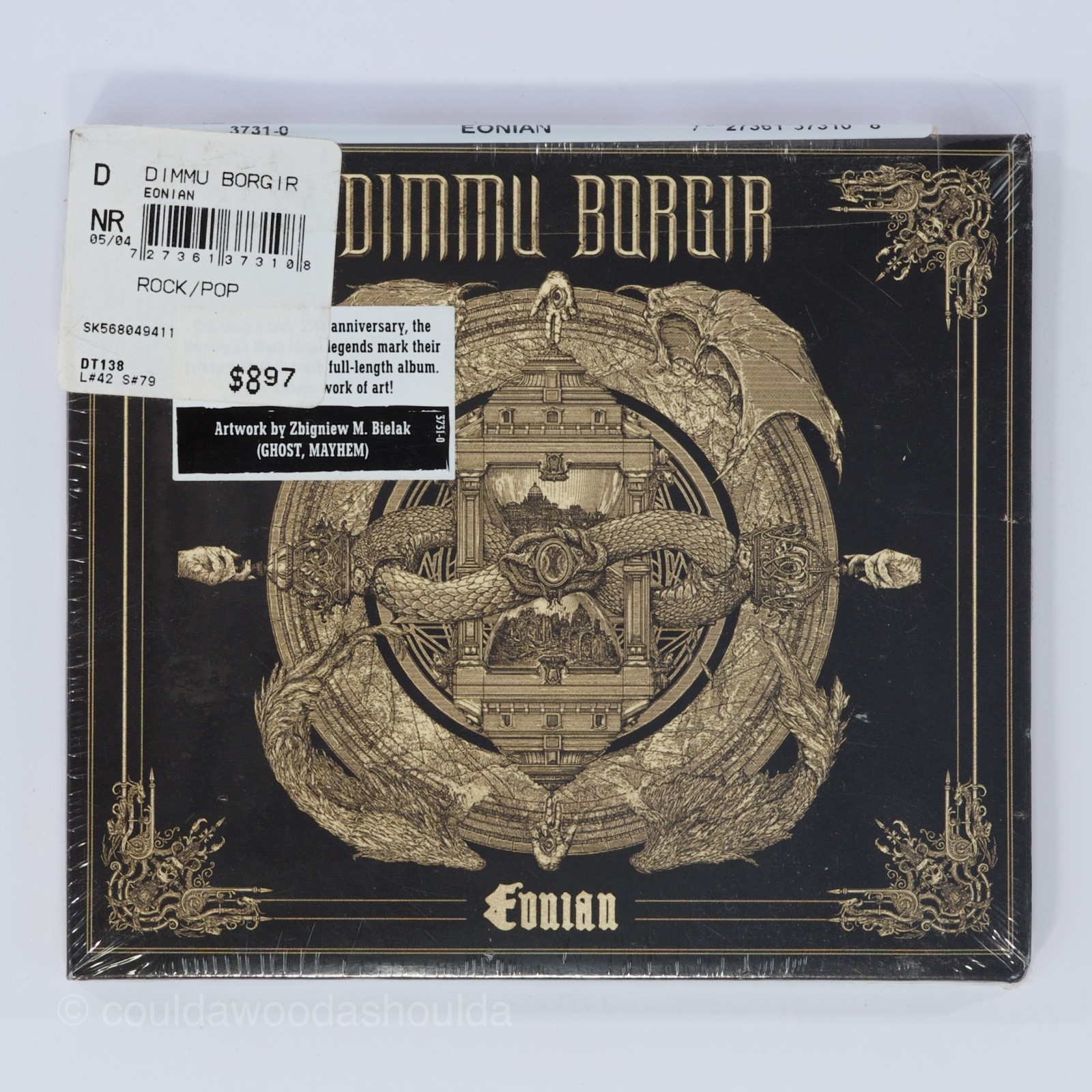 NEW Dimmu Borgir: Eonian CD 2018 Nuclear Blast Records USA NB 3731-0 Digipak
