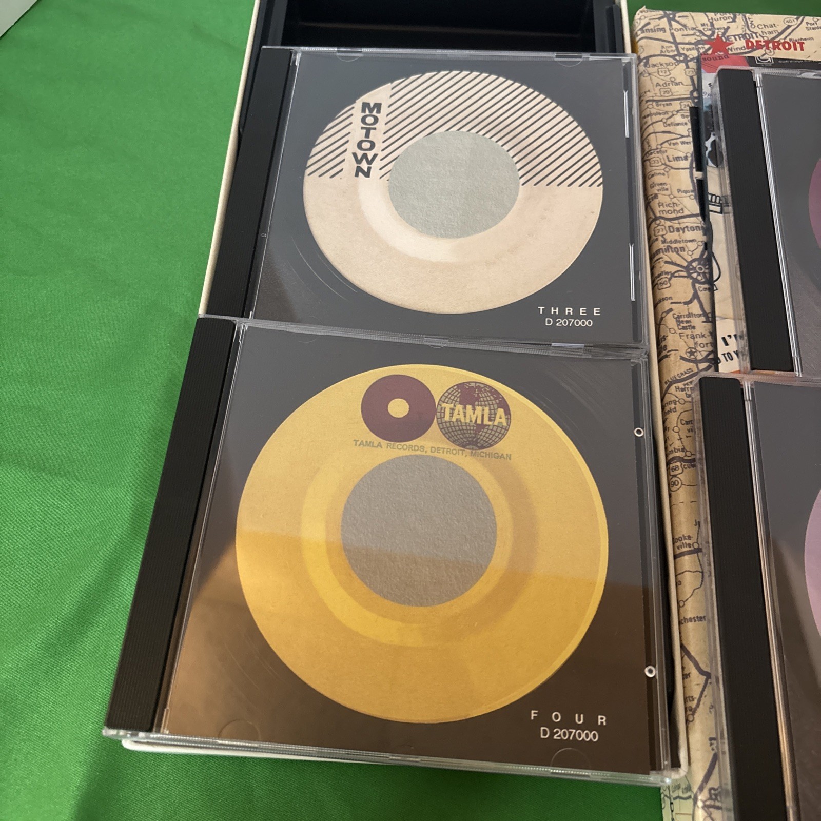 HITSVILLE USA The Motown Singles Collection 1959–1971 4 Cd Box Set