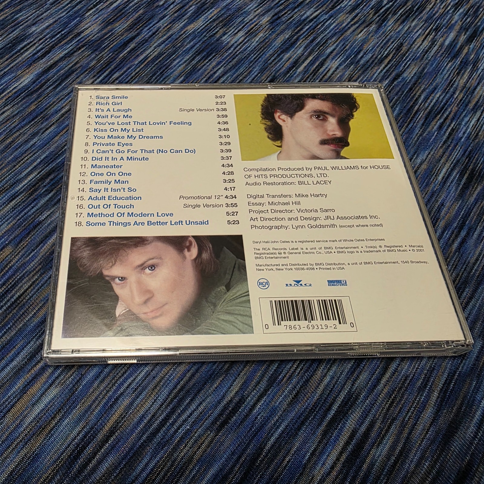 The Very Best of Daryl Hall & John Oates - Used CD - Good Condition