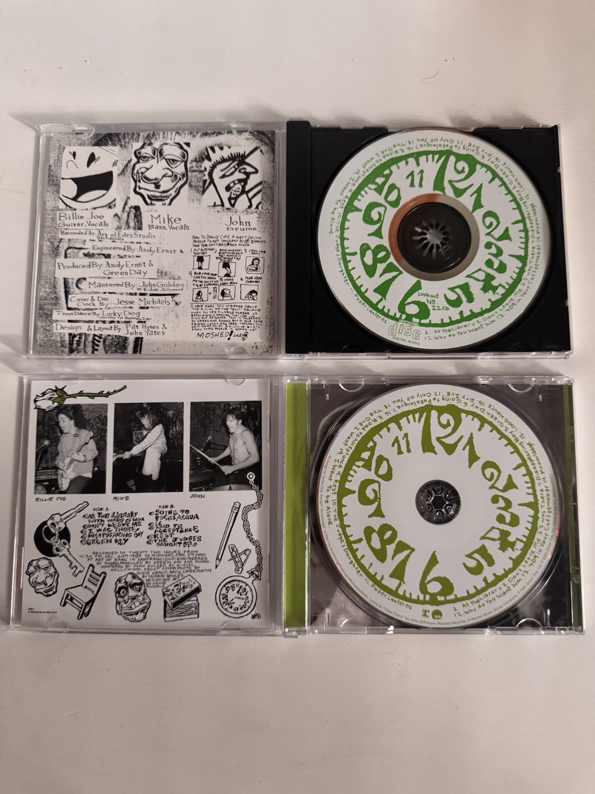 Green Day CD Collection Lot (8 CDs) American Idiot Nimrod Warning 1039 + More