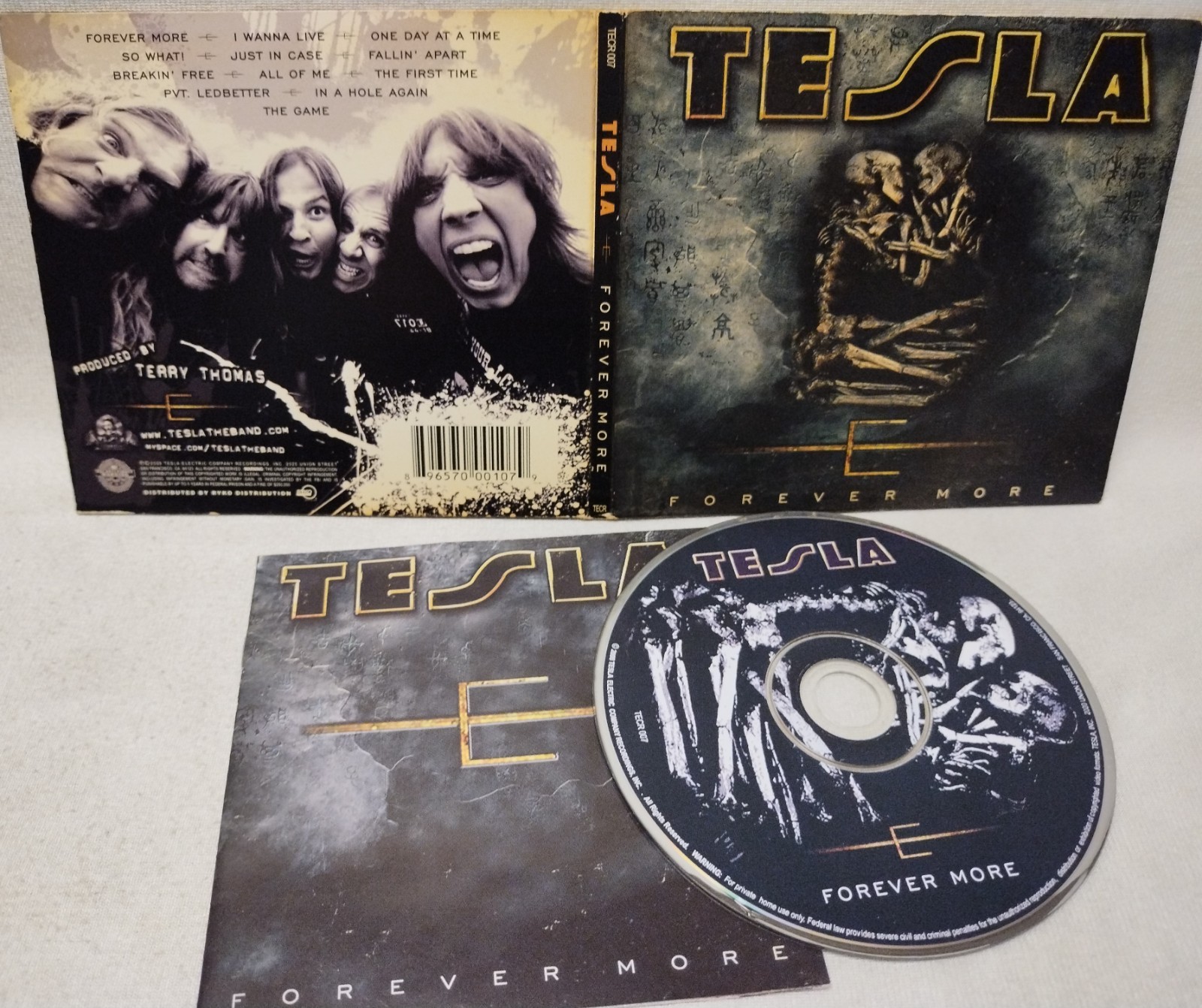 Tesla - Forever More (CD, Digipak, 2008 Ryko, CD45) Hard Rock , Glam Metal VG+