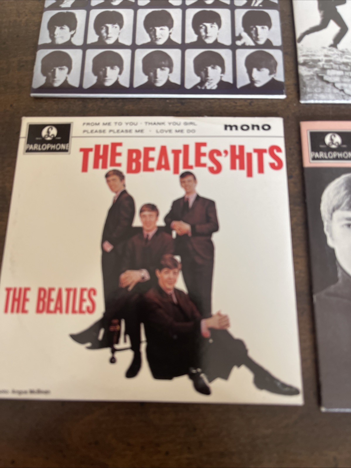 The Beatles Lot Of 4 CDs Mono 4 Songs Each Parlophone Preowned