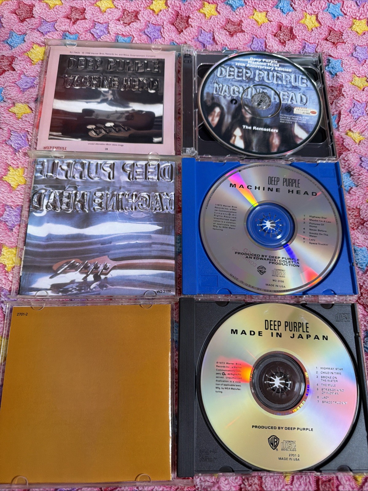 Deep Purple Music Cd Lot
