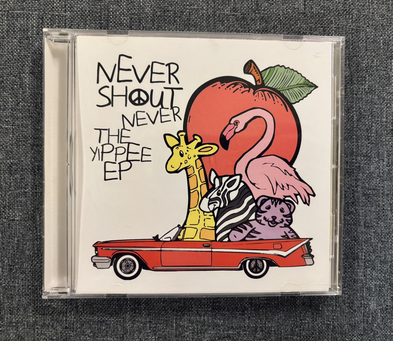 Never Shout Never The Yippee EP CD SIGNED by Christofer Drew