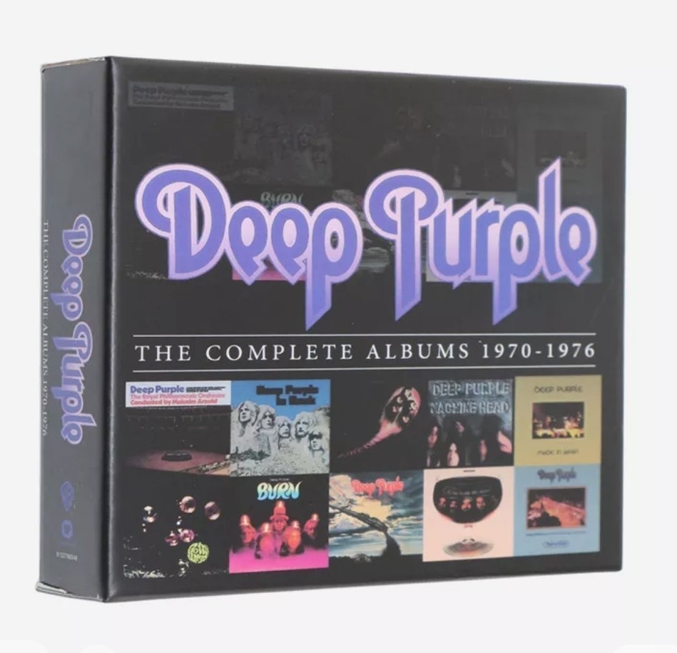Deep Purple 1970-1976 Complete Album Box Set 10CD Collection Gifts