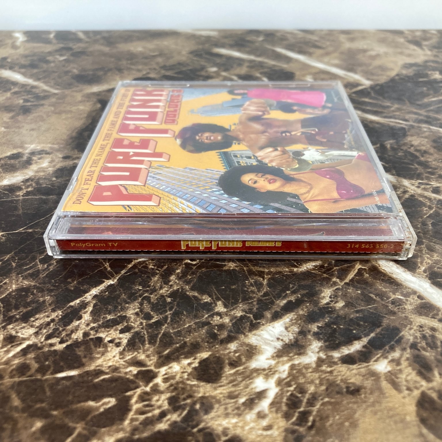 Pure Funk Volume 2 CD 1999 Disco Soul R&B Compilation Gap Band Rick James Brown