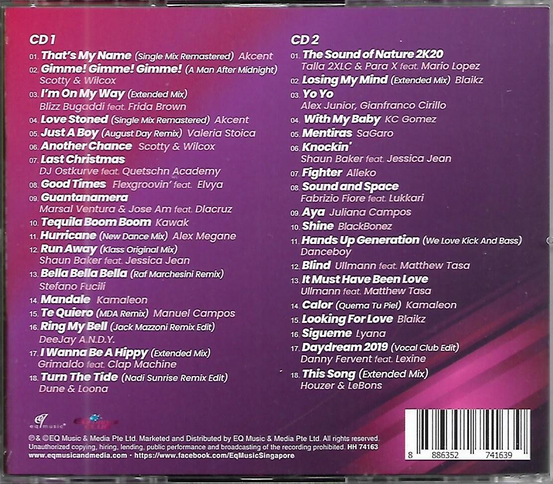 Best Hits 2021 CD Euro Dance Remix Singpore Release Akcent Mario Lopez Scotty