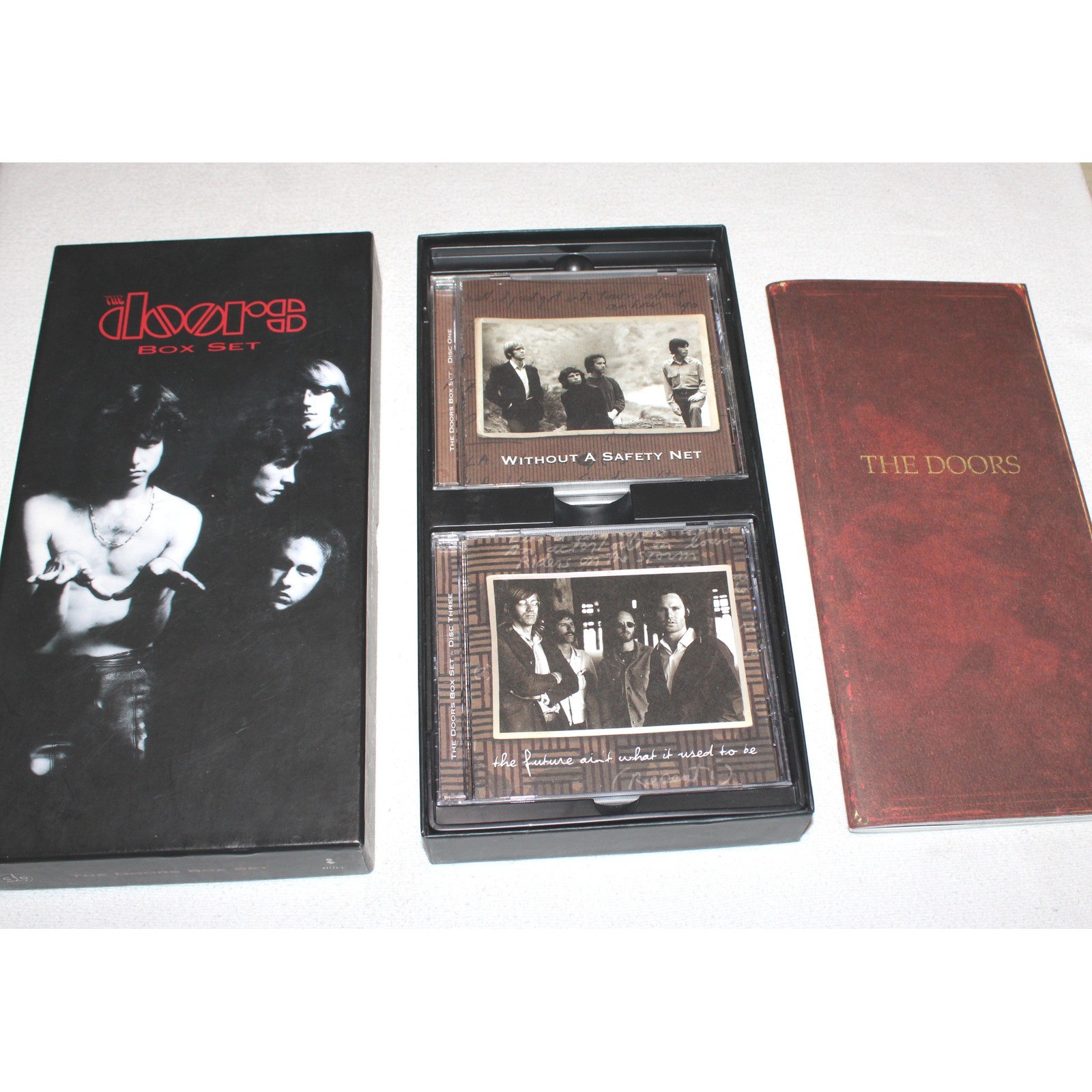 The Doors Box Set 4-CD 1997 w/ booklet 62123-2 Live Demos Band Favorites
