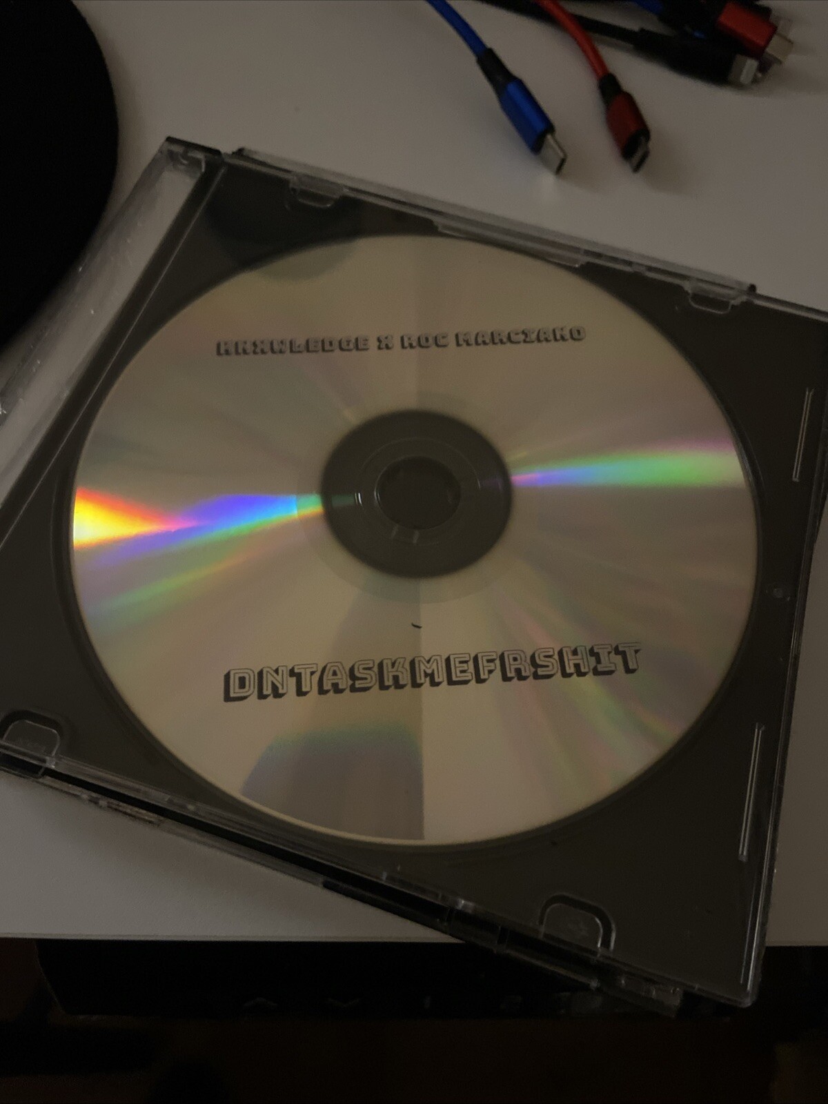 Knxwledge X Roc Marciano DNTASKMEFRSHIT Promo CD
