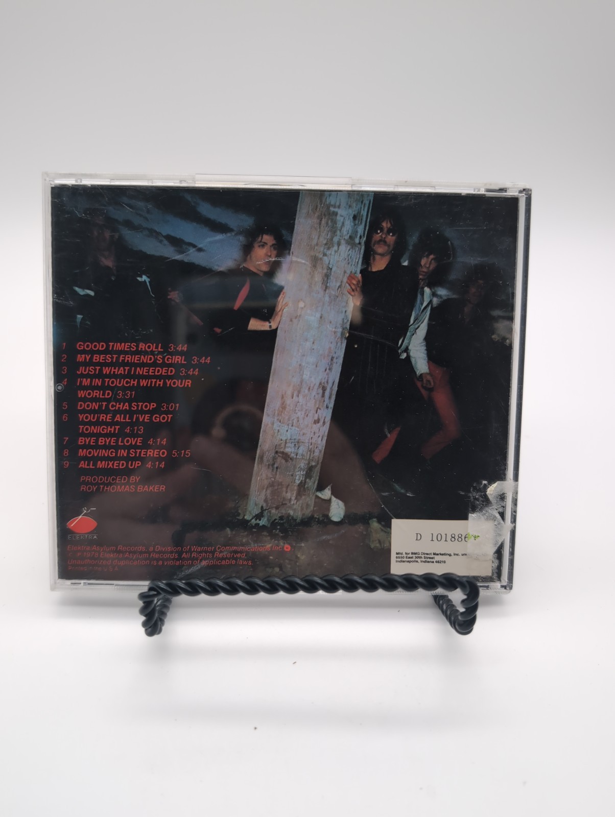 Cars by The Cars (CD, 1990) Very Good