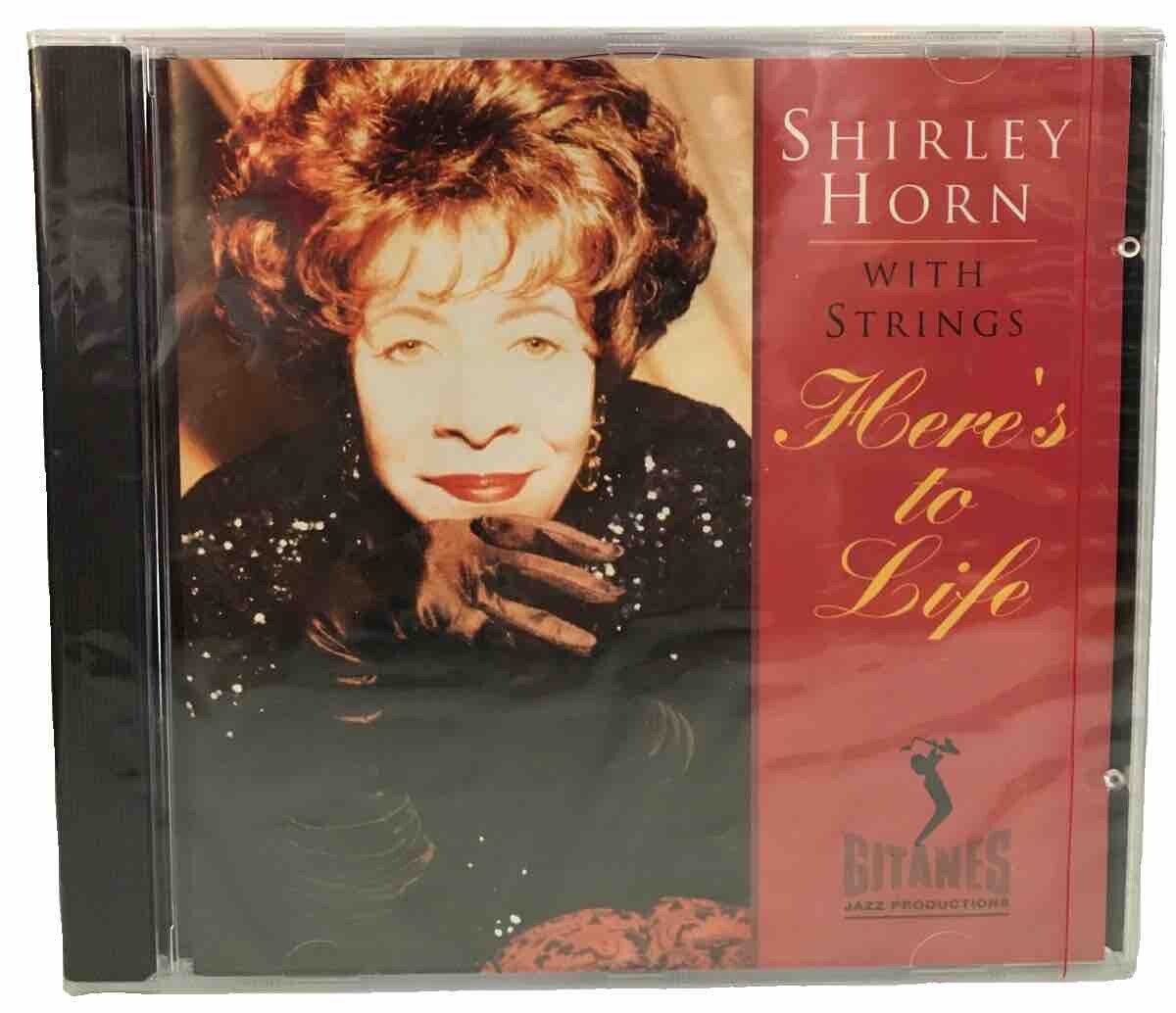 SHIRLEY HORN WITH STRINGS - HERE'S TO LIFE (CD, 1992, VERVE) Brand New! Sealed!