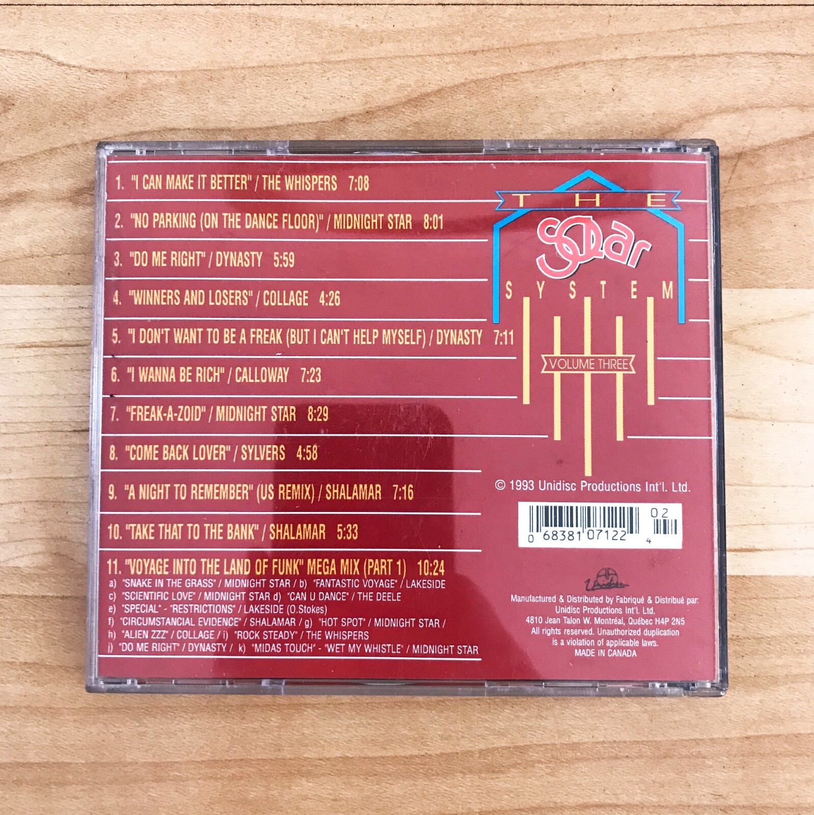 The Solar System Vol 3 & Galaxy Of Stars Live 1993 2 CD Lot RARE Disco Funk Soul