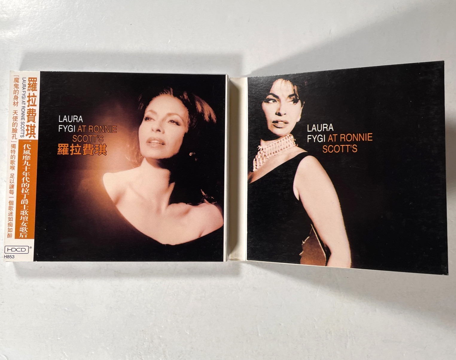 LAURA FYGI At Ronnie Scott's 24k Gold HDCD 2003 Sony Music Asia