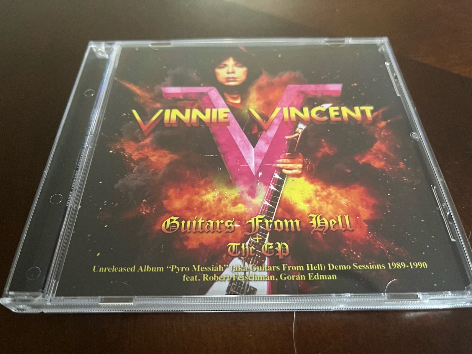 Vinnie Vincent Invasion KISS CD Guitars From Hell EP Jeff Scott Soto Euphoria