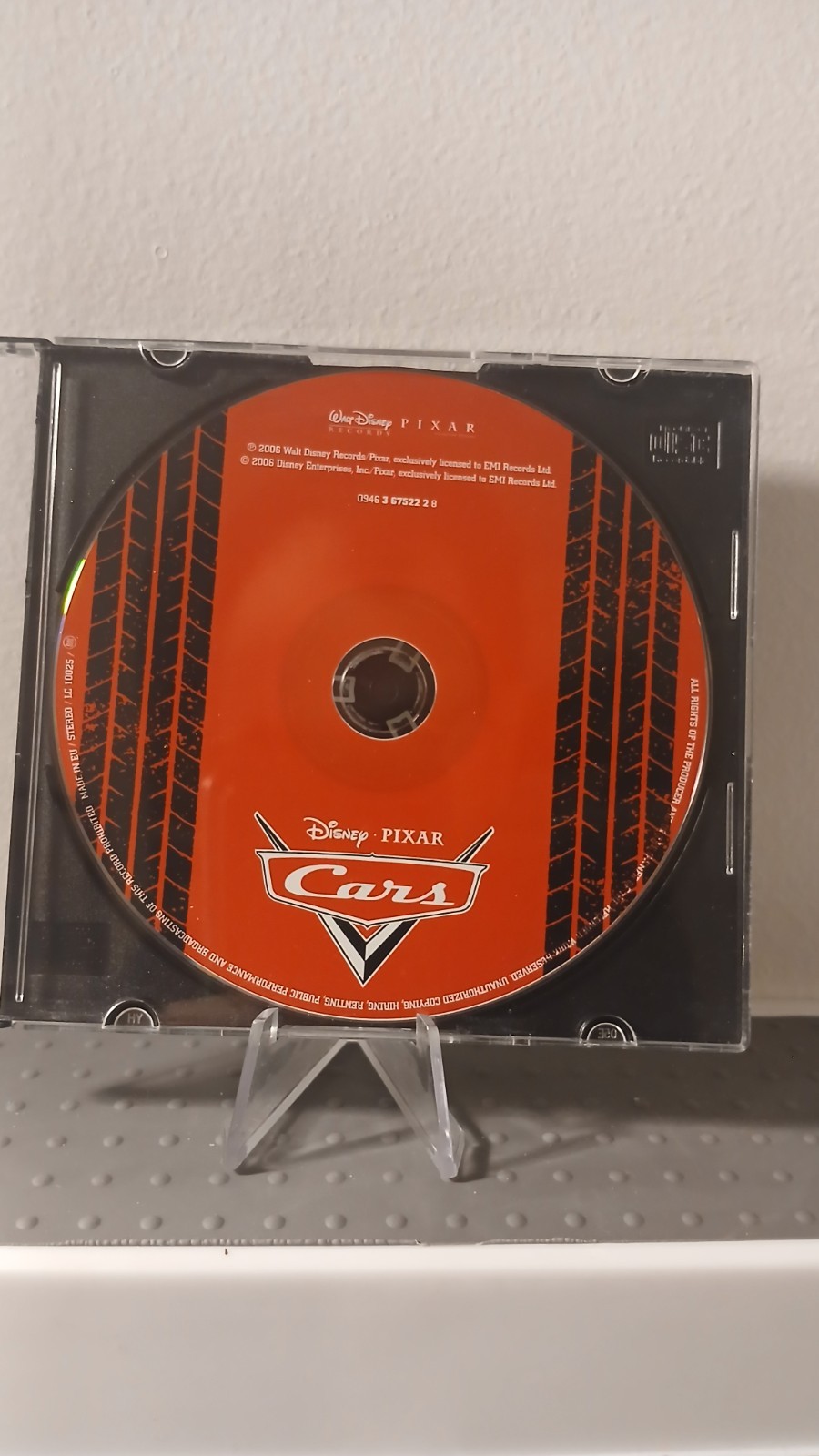 Walt Disney Pixar Cars Original Soundtrack CD-2006 Disc only