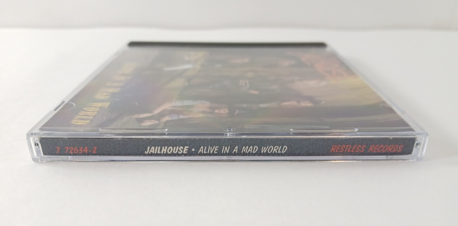 Jailhouse - Alive In A Mad World CD EP Original 1989 Release GLAM HAIR METAL
