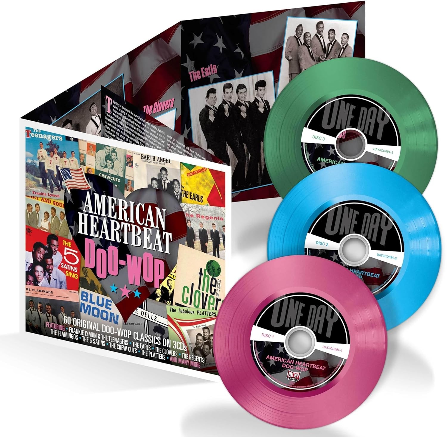 Various Artists - American Heartbeat: Doo-Wop 3 CD Set - NEW