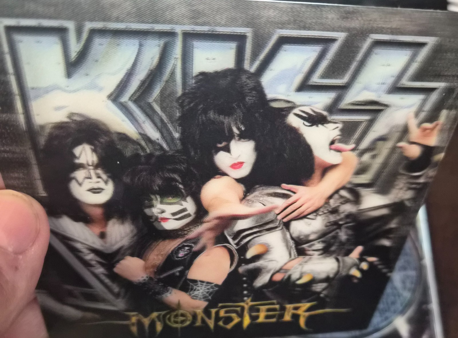 KISS "MONSTER" (2012) HM-CD JAPAN IMPORT [LENTICULAR COVER] OBI