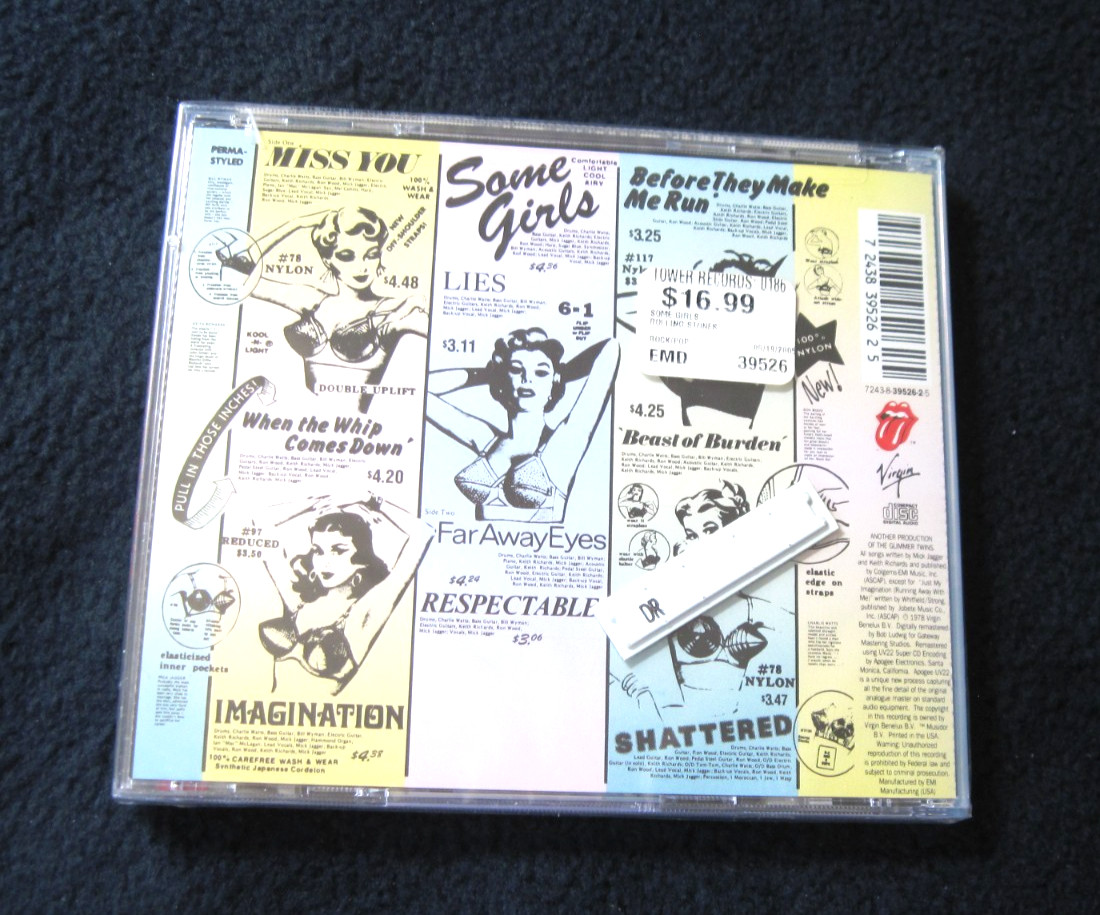 The Rolling Stones - Some Girls CD Great 1970's Stones Album New/Sealed!
