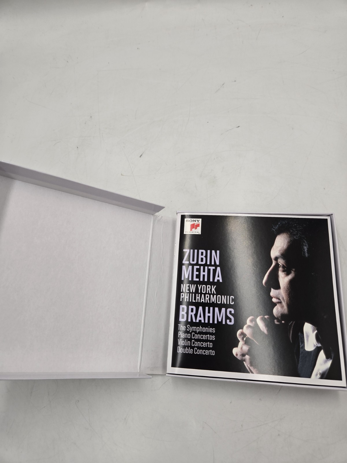 Zubin Mehta Brahms New York Philharmonic Sony Classical 8 CD Box Set