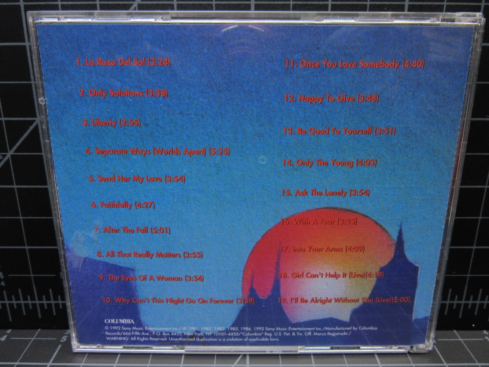 Journey - Time 3 CD (Columbia 1992 Sony) C3K 48937 / CK 48940