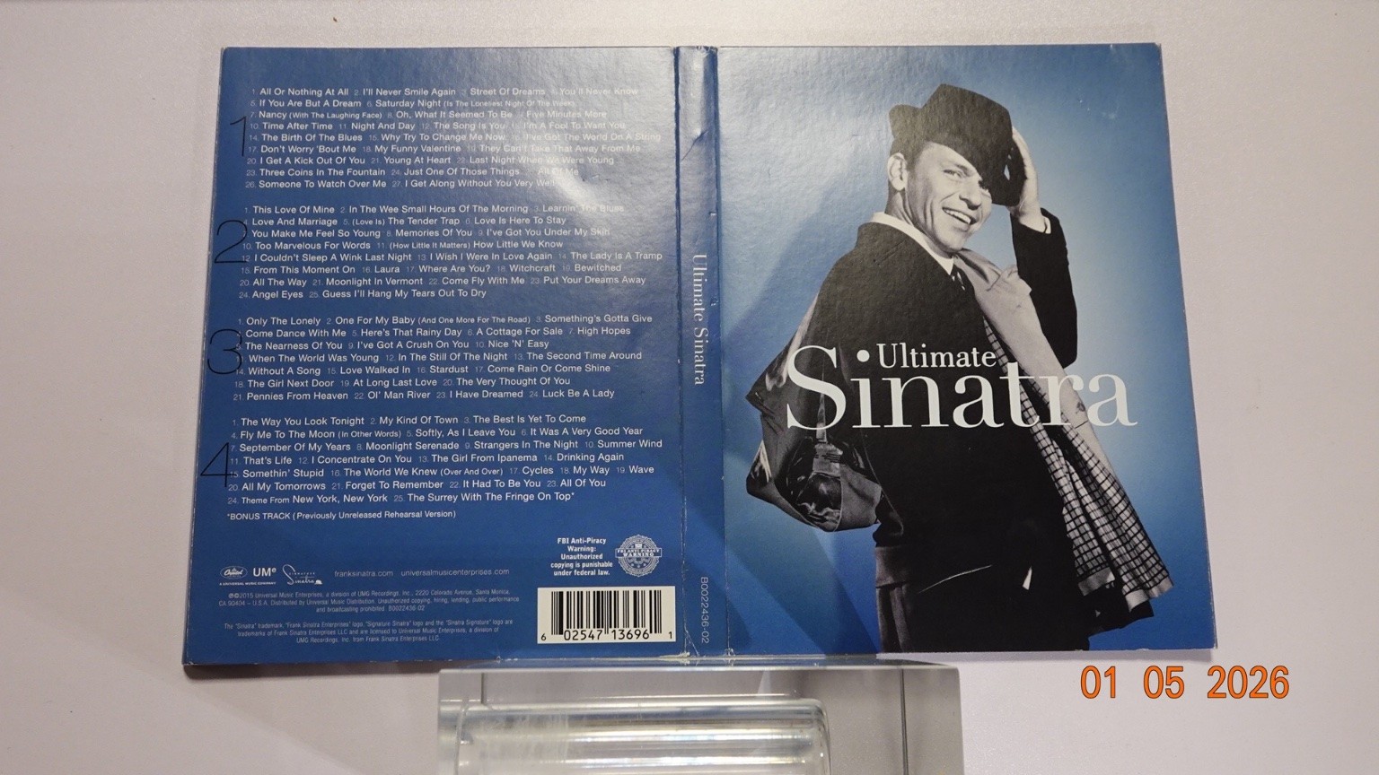 Frank Sinatra - Ultimate Sinatra CD 2015 4-CD Set Jazz Capitol UME