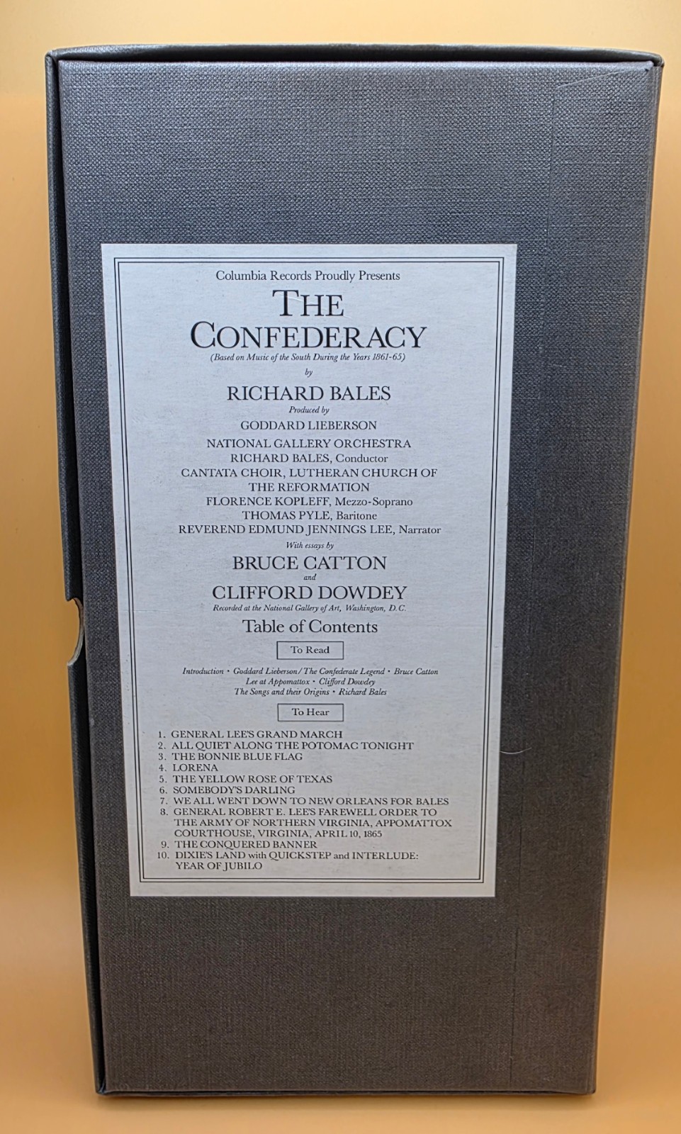 The Confederacy (CD, 1991, Sony Music / Columbia Records Legacy Series)