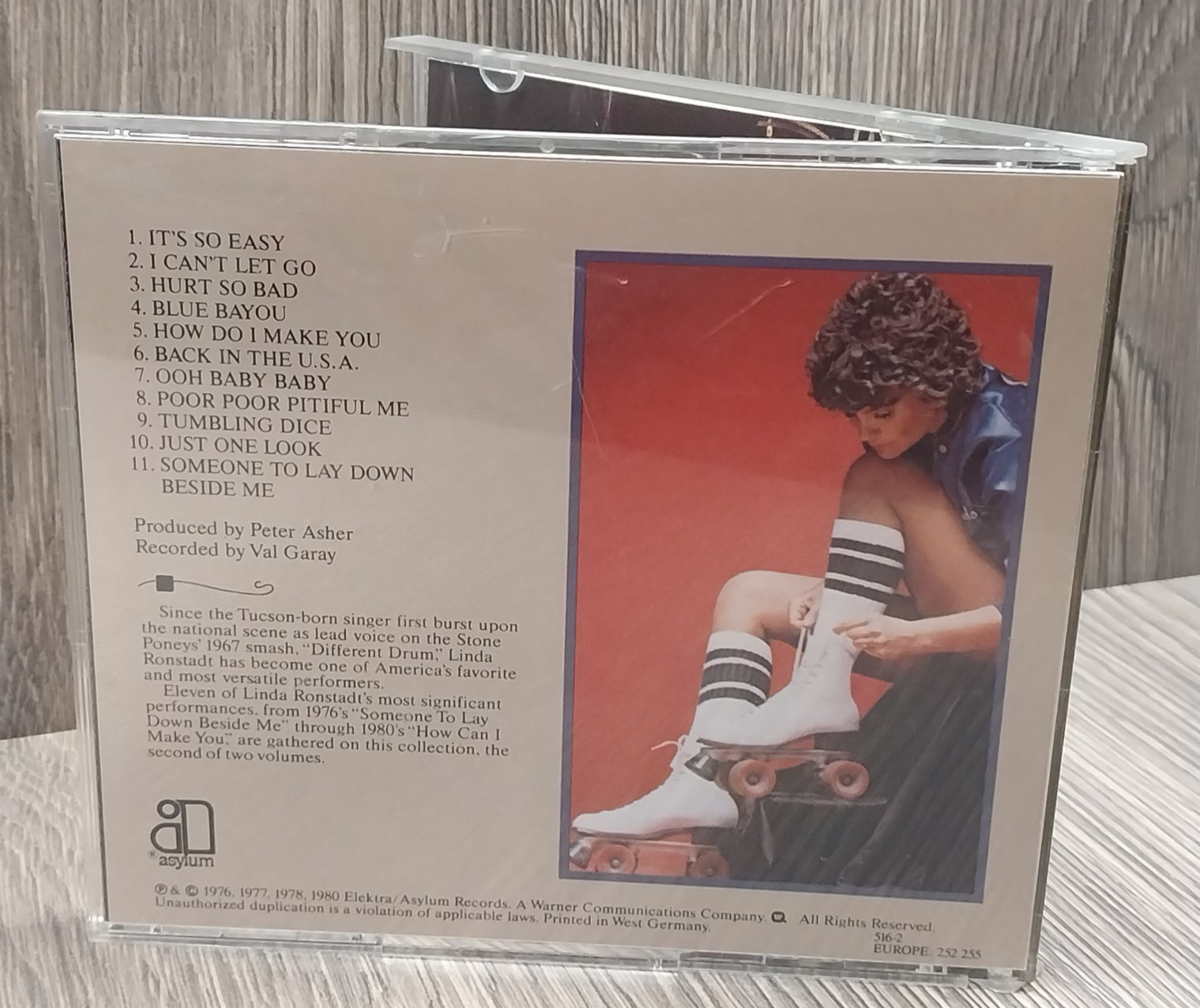 Linda Ronstadt Greatest Hits 1&2 Target CD Lot/West Germany/Smooth Sided Cases