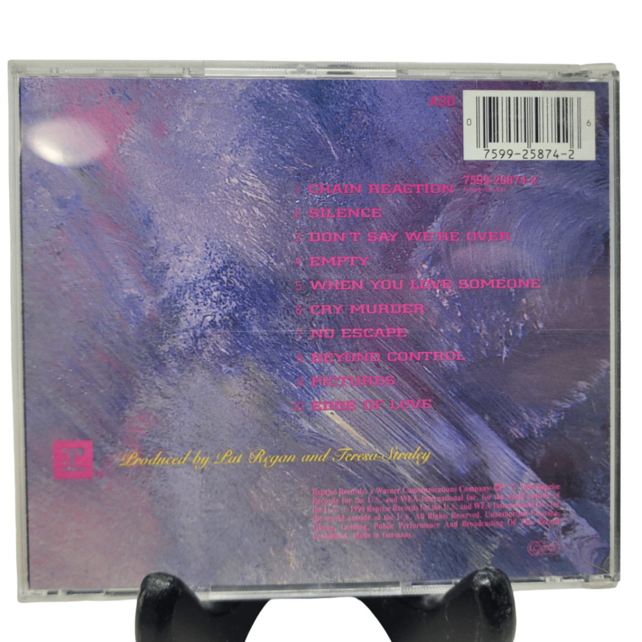 Harlow Self Titled CD 1990 Near Mint Hard Rock Glam Metal AOR Atlantic Records