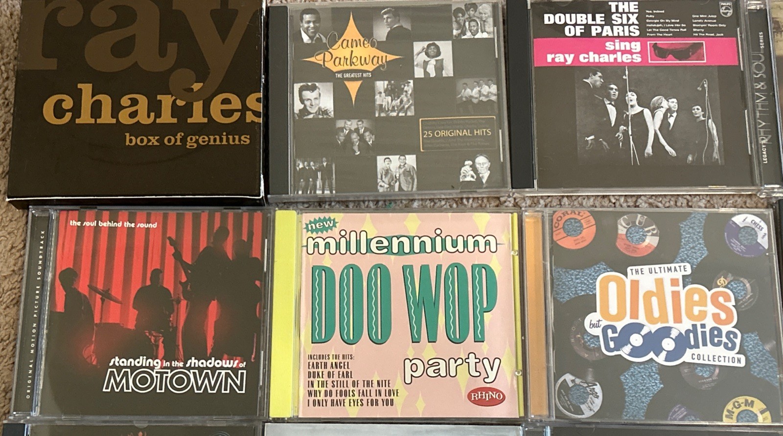 Jazz/Blues/R&B/soul/doowop Cd Lot 24. Ray Charles, BB King, Bill Withers Etc