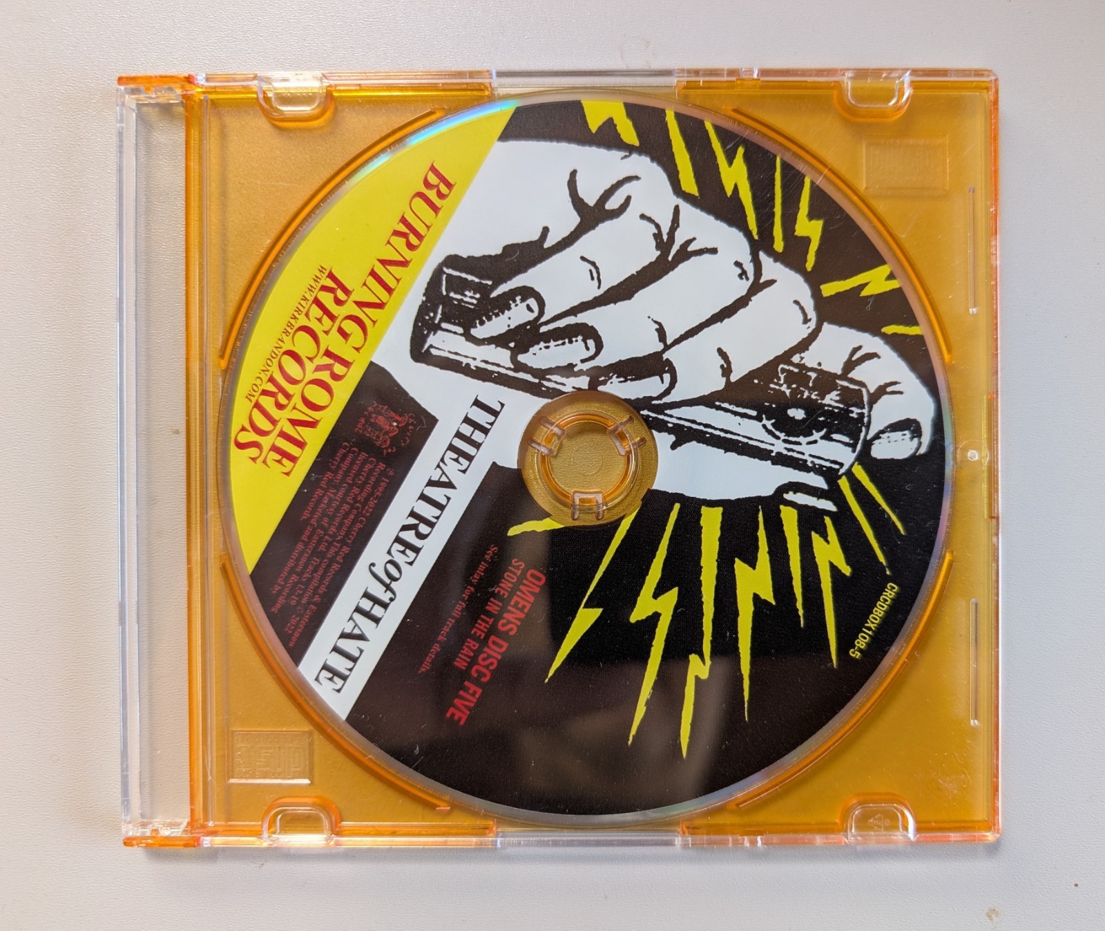 Omens: Studio Work 1980-2020 6xCD Box Set by Theatre of Hate. Free Shipping.