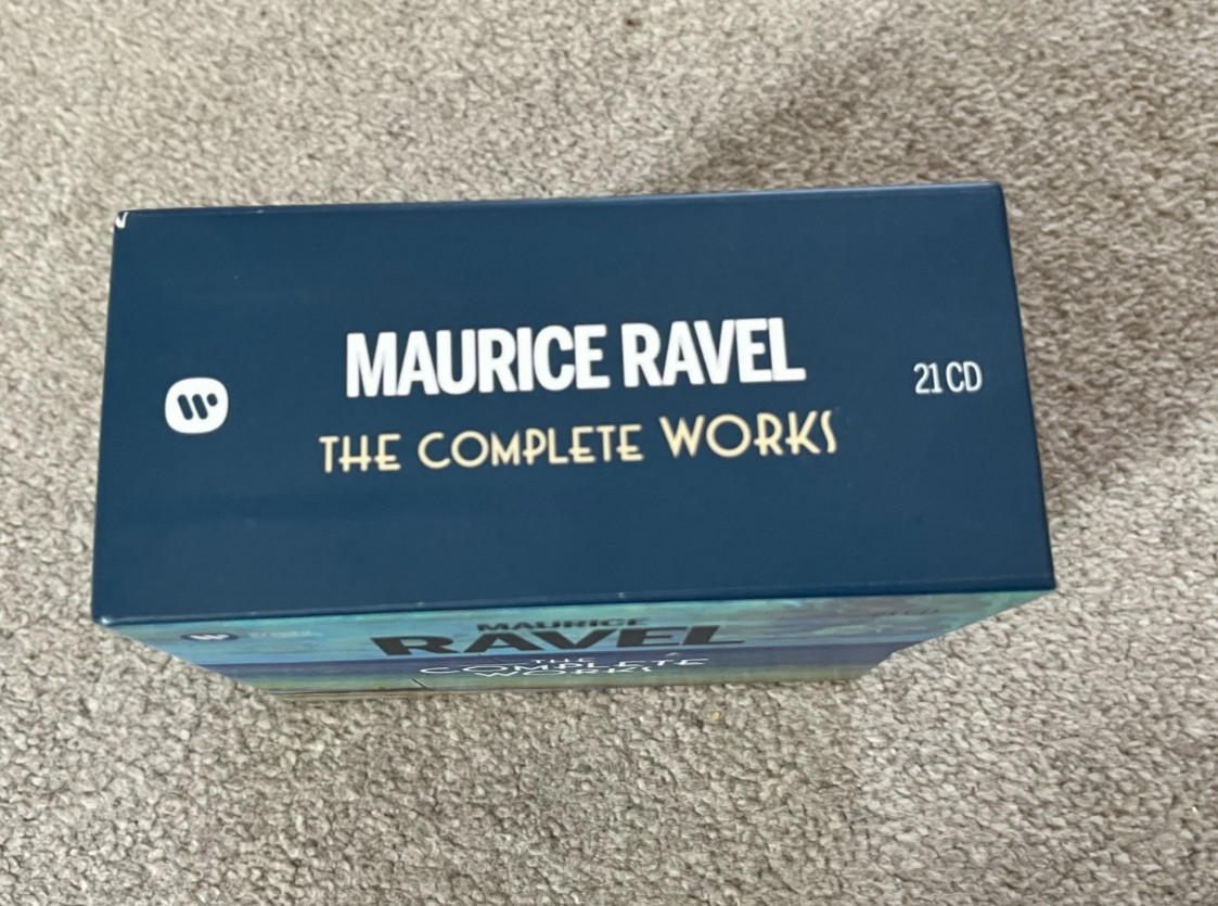 Maurice Ravel The Complete Works 21 CD Box Set Classical Warner Classics