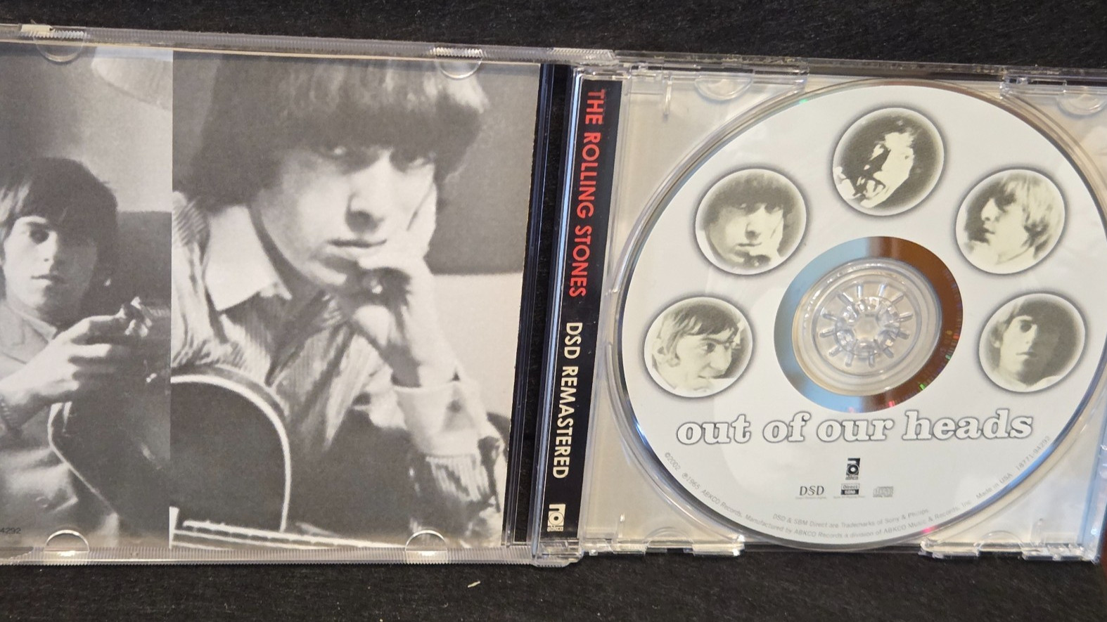 Box Set Rolling Stones "RS" DSD Remastering Singles 6 CD's in Red Case US Only