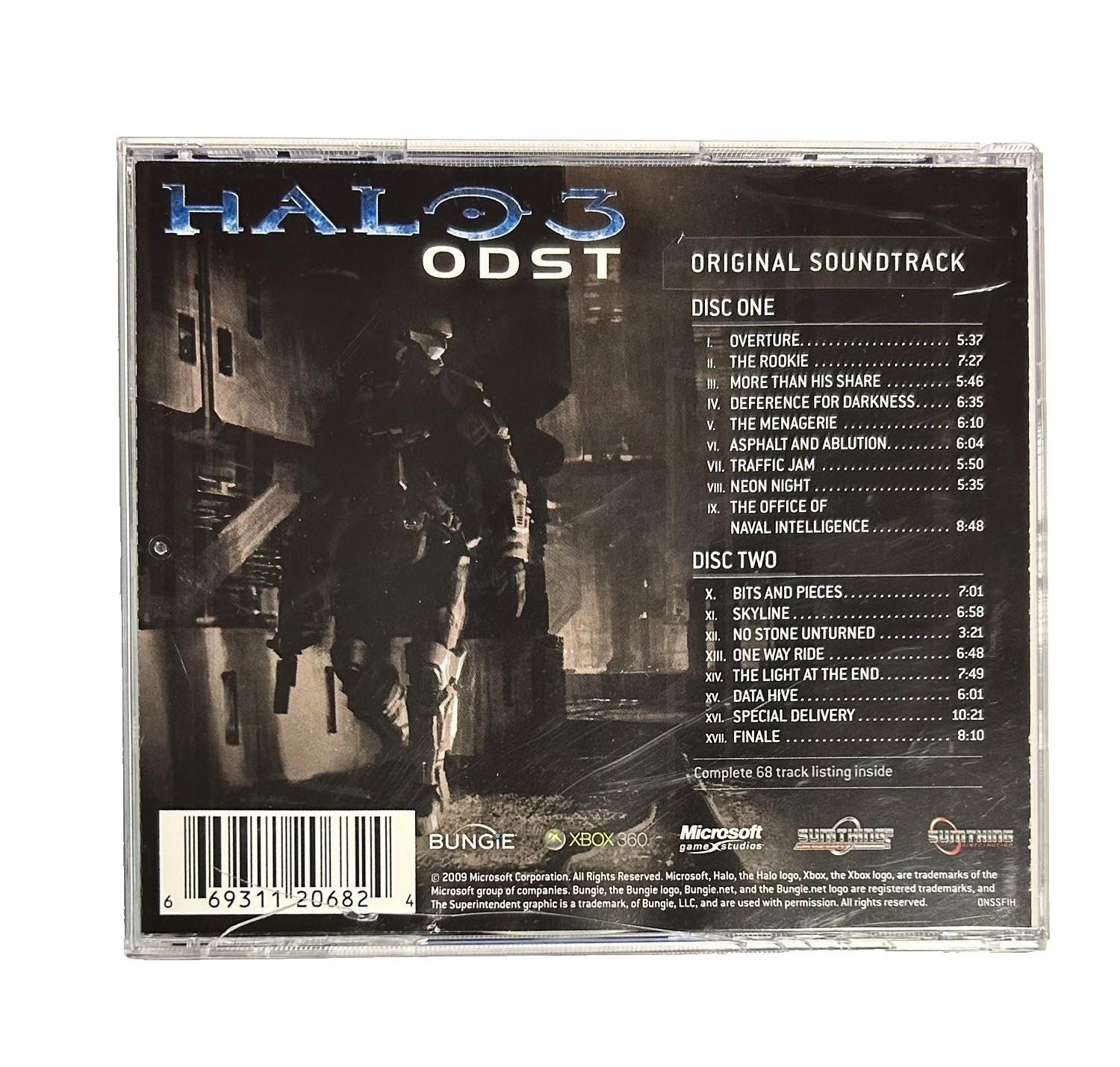 *Open Box* Halo 3 ODST Original Soundtrack CD 2 Disc Set Martin O'Donnell