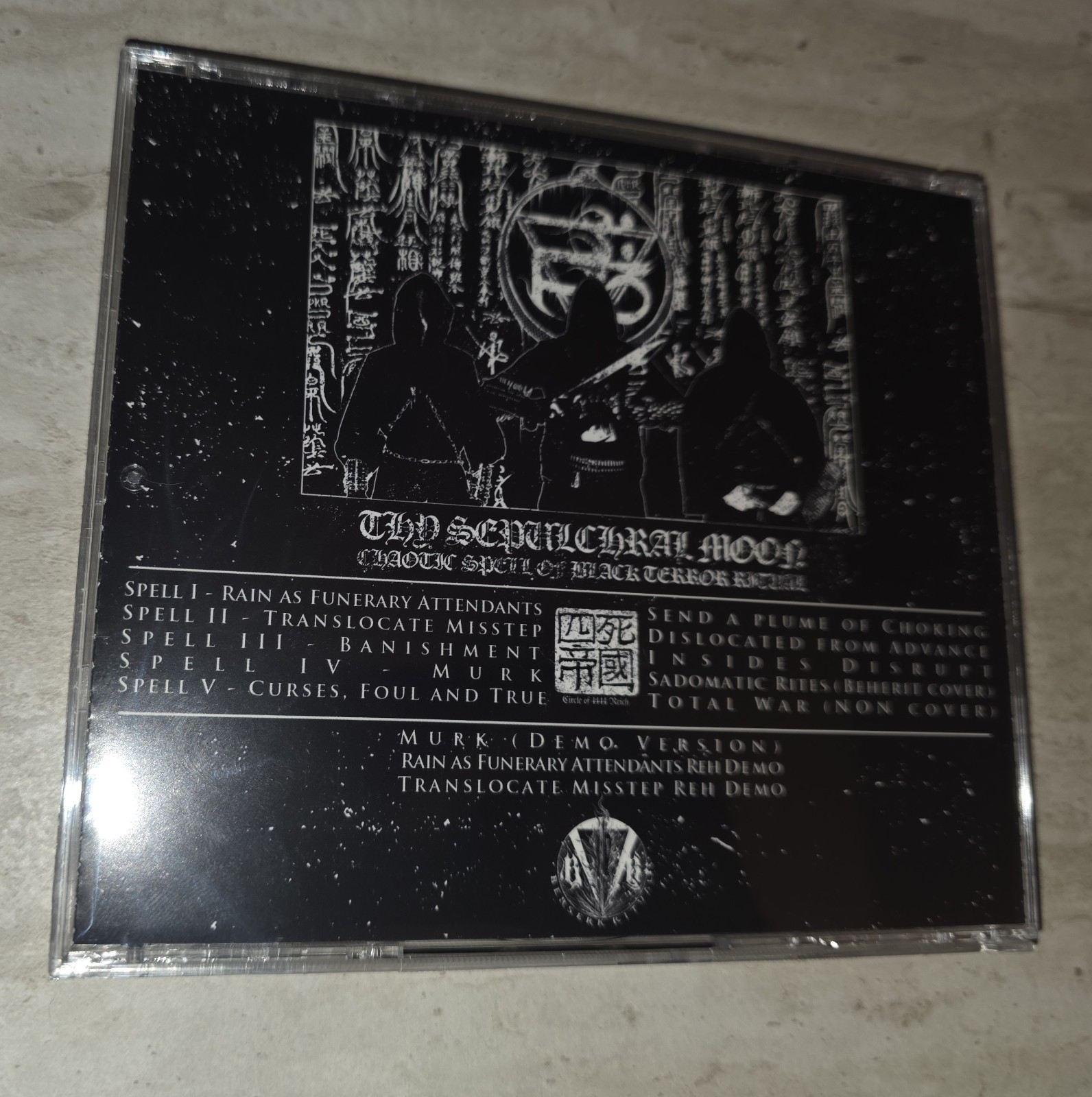 THY SEPULCHRAL MOON Indignant Force of Great Malevolence CD ROTUGF