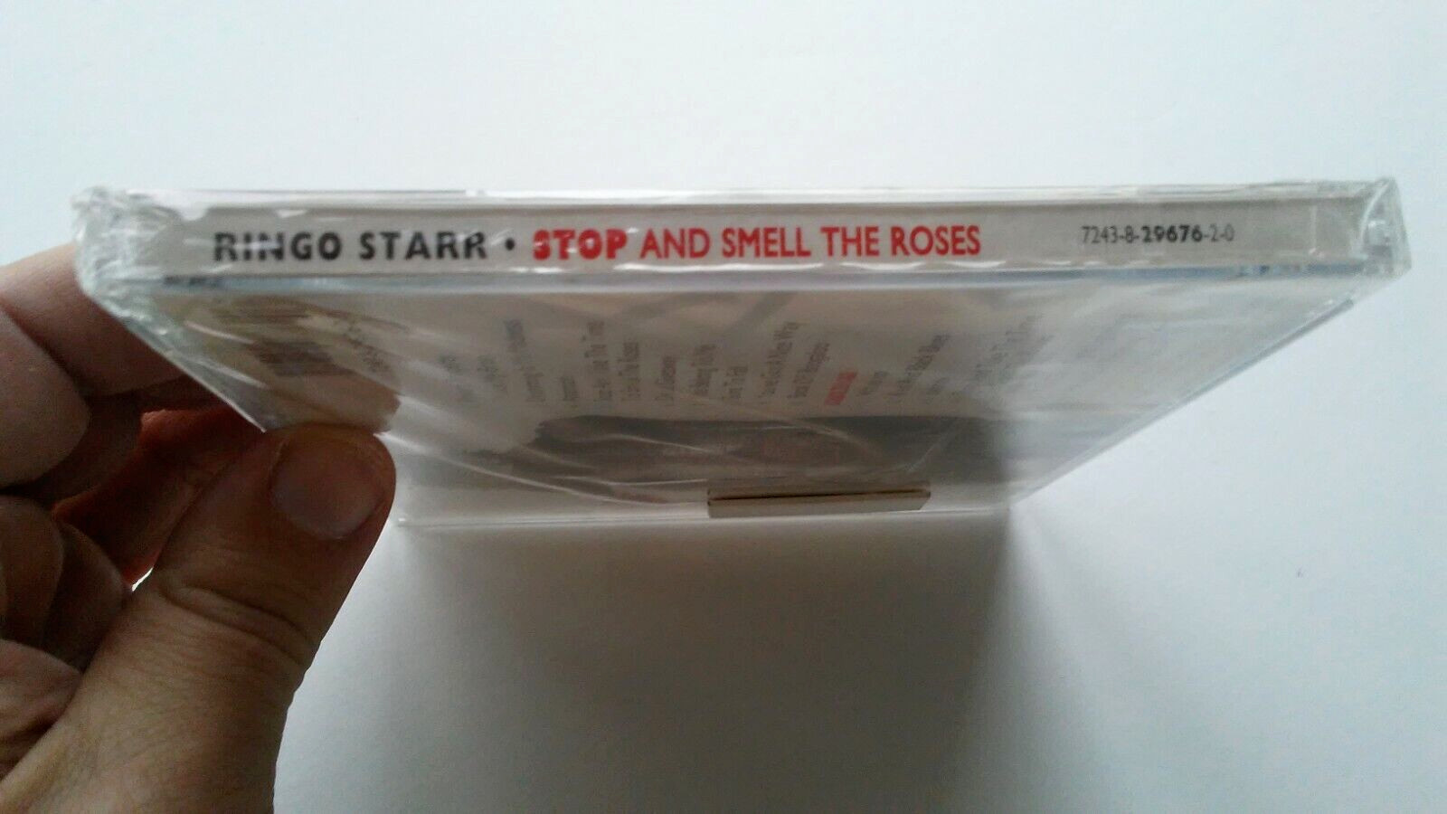 Ringo Starr STOP AND SMELL THE ROSES cd NEW 1994 (&.1ST PRESS) -AUTHENTIC- READ!