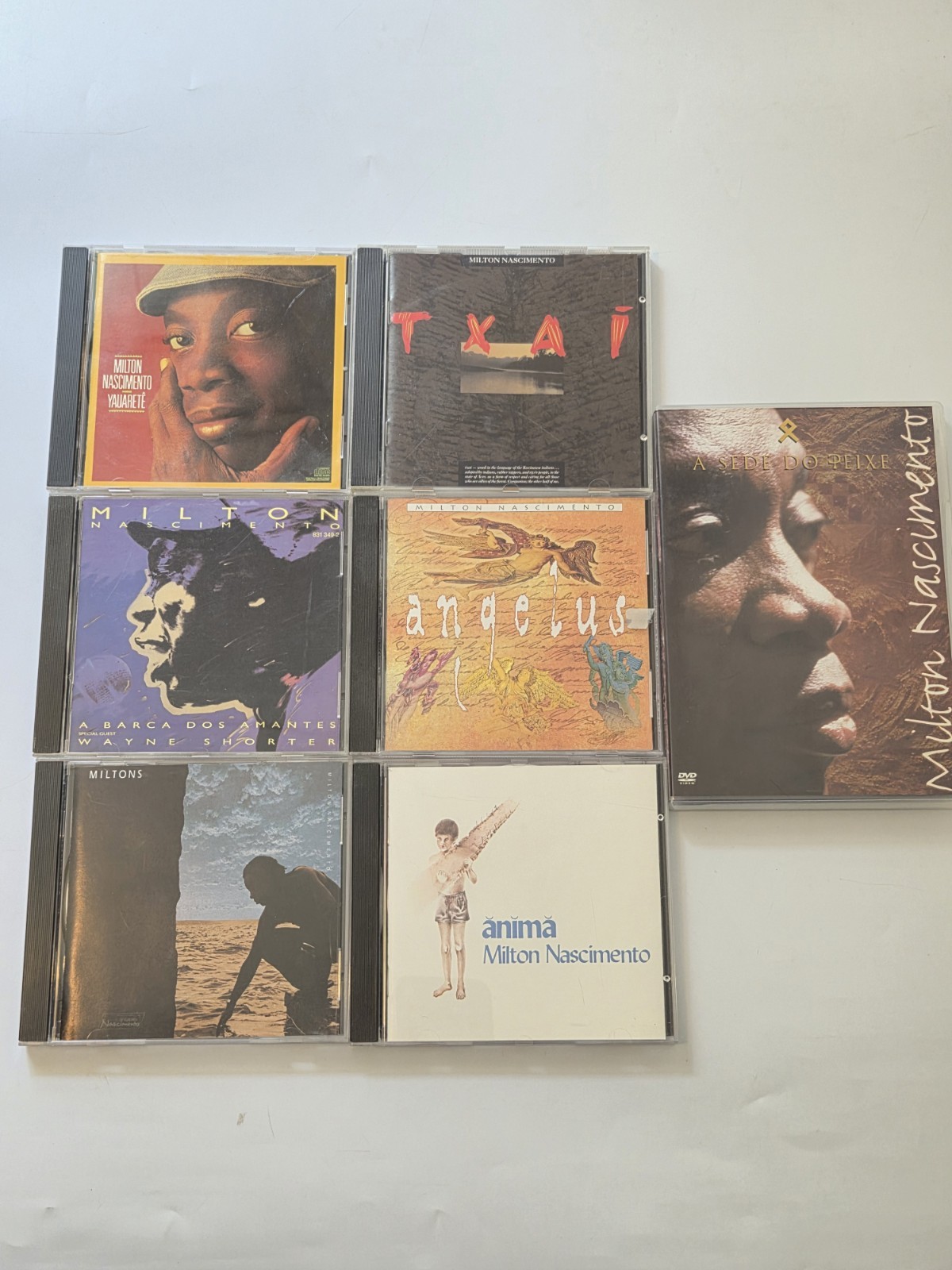 Lot Of 6 CD's & 1 DVD Milton Nascimento Verve Columbia Warner Bros Excellent EUC