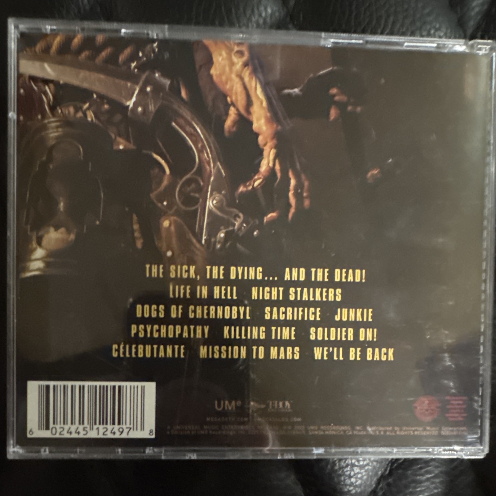 Megadeth The Sick, The Dying... And The Dead! CD Album Heavy Metal UME 2022
