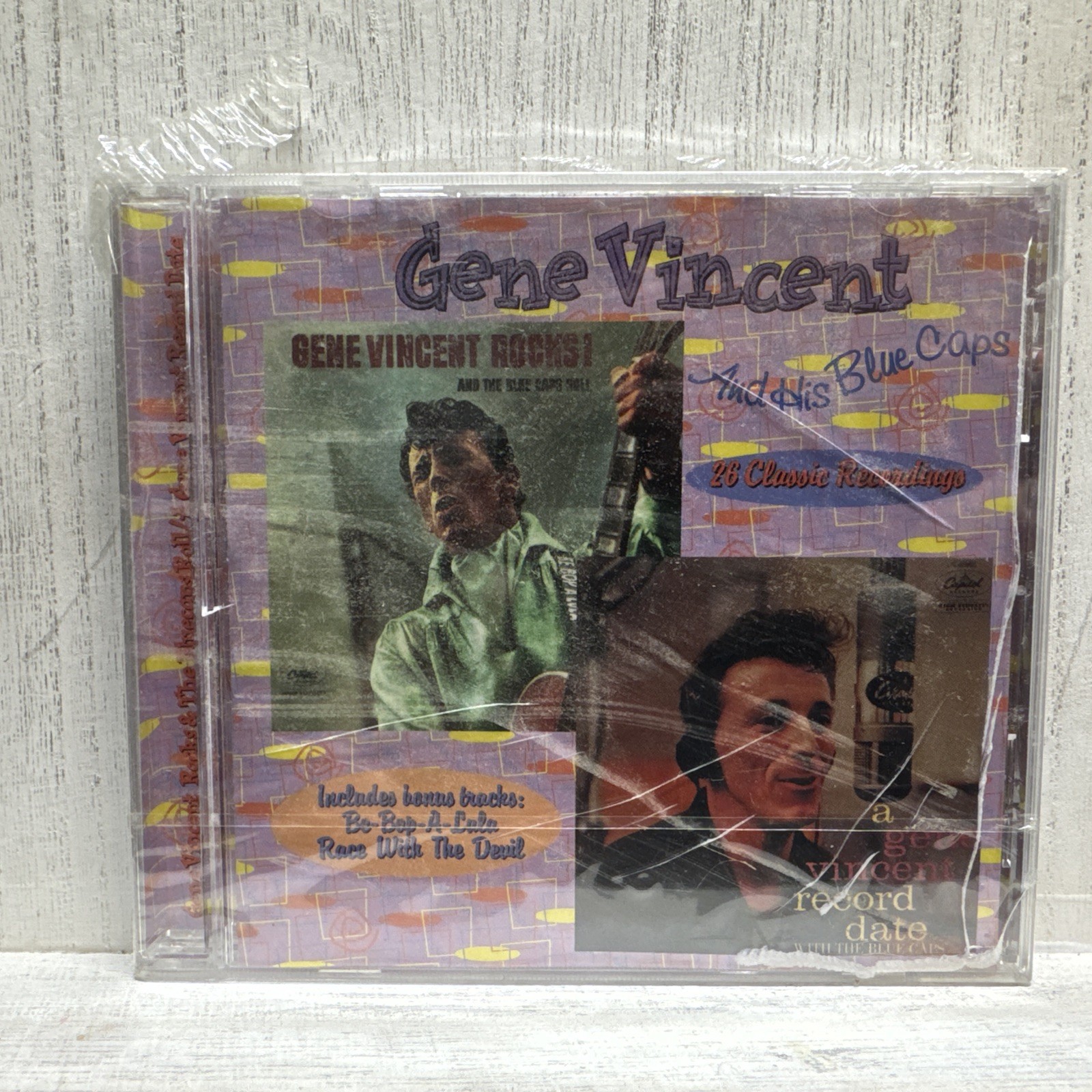 Rocks and Bluecaps Roll/A Gene Vincent Record Date by Vincent, Gene (CD, 1998)