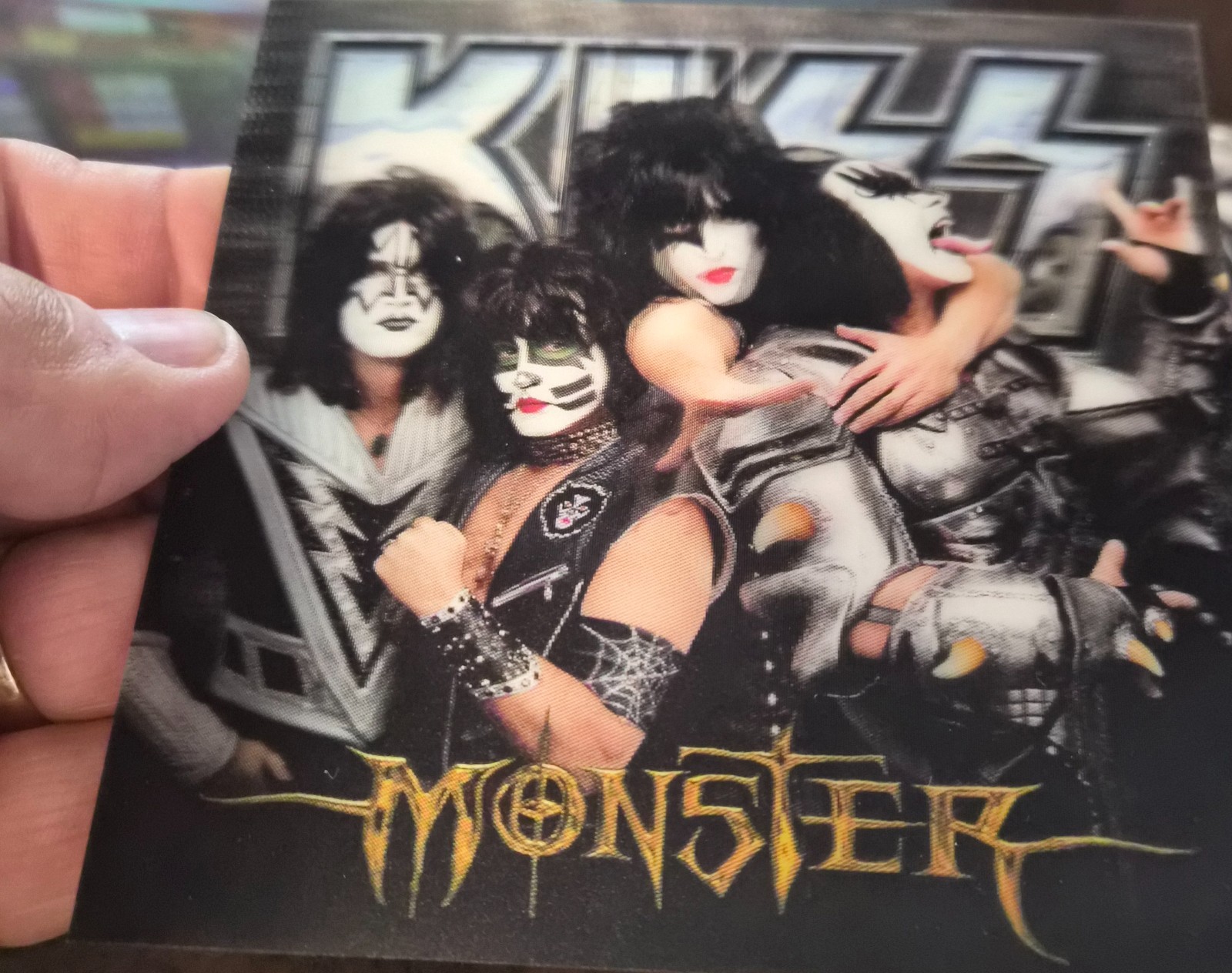 KISS "MONSTER" (2012) HM-CD JAPAN IMPORT [LENTICULAR COVER] OBI