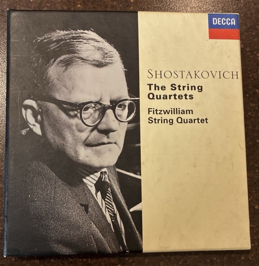 Shostakovich The String Quartets Fitzwilliam String Quartet Decca 6 Cds Box Set