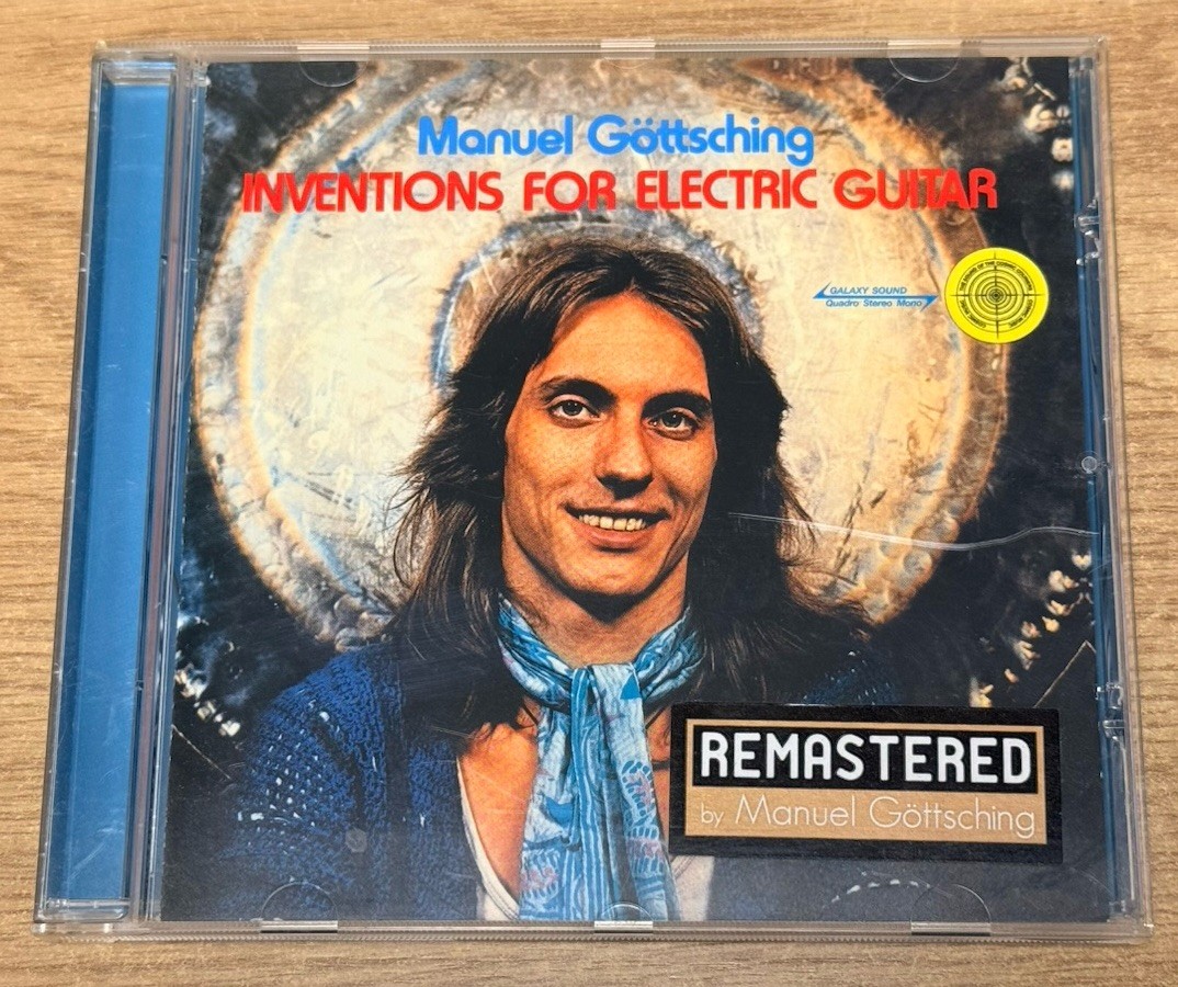 Manuel Göttsching – Inventions For Electric Guitar (2011) Remastered MINT CD