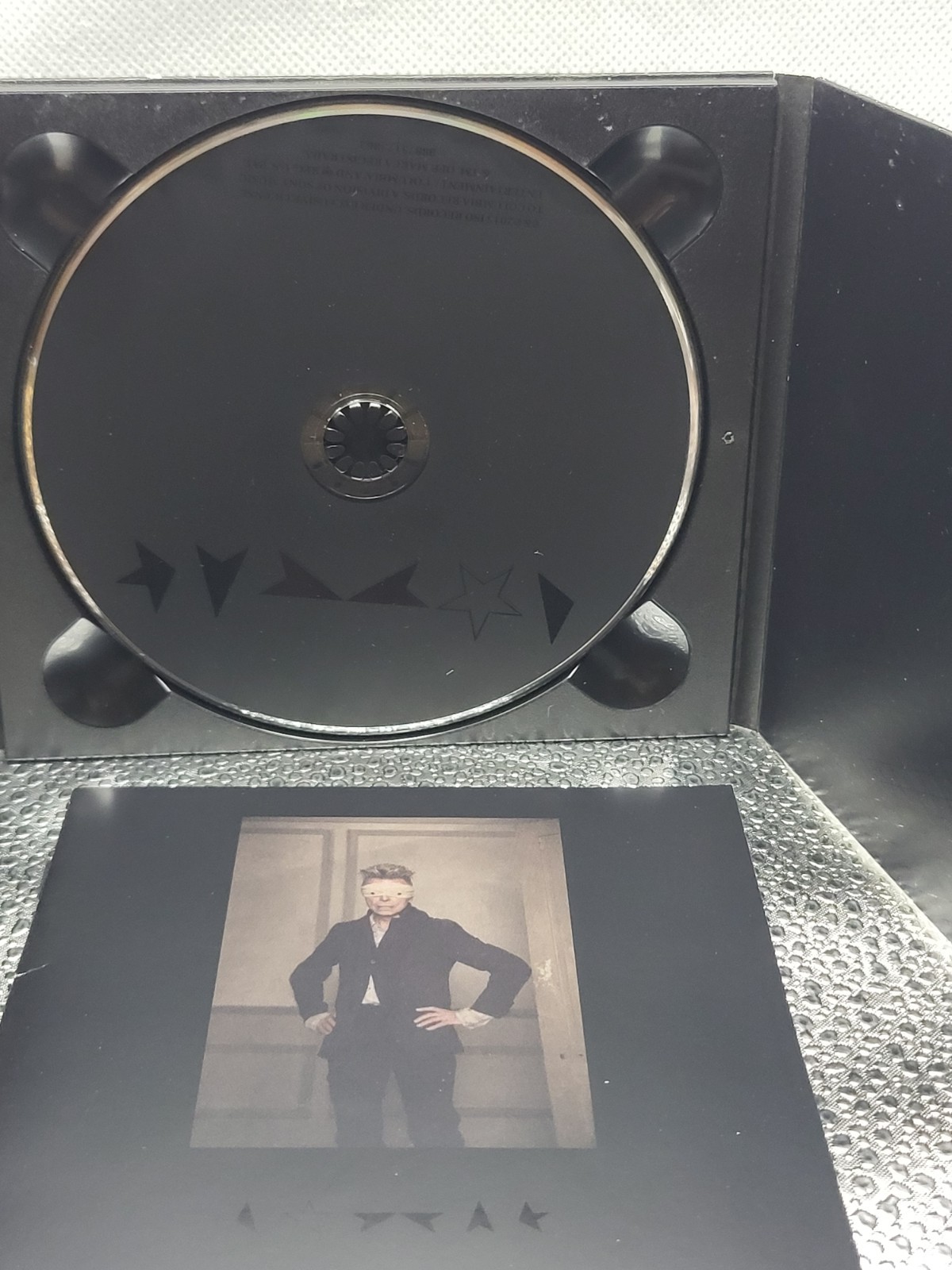 David Bowie - Blackstar (CD, 2016) Cardboard Case With Booklet VG Condition