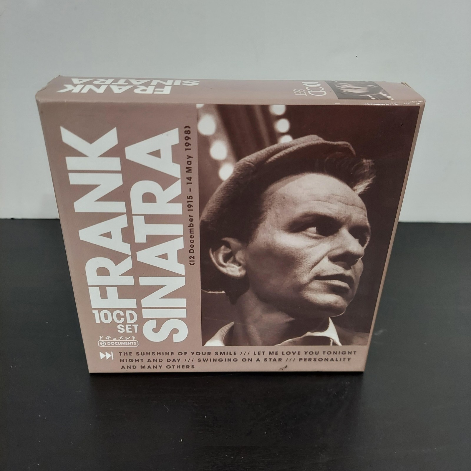Frank Sinatra 10CD Box Set Et Vocal Jazz Big Band Brown Documents Compilation