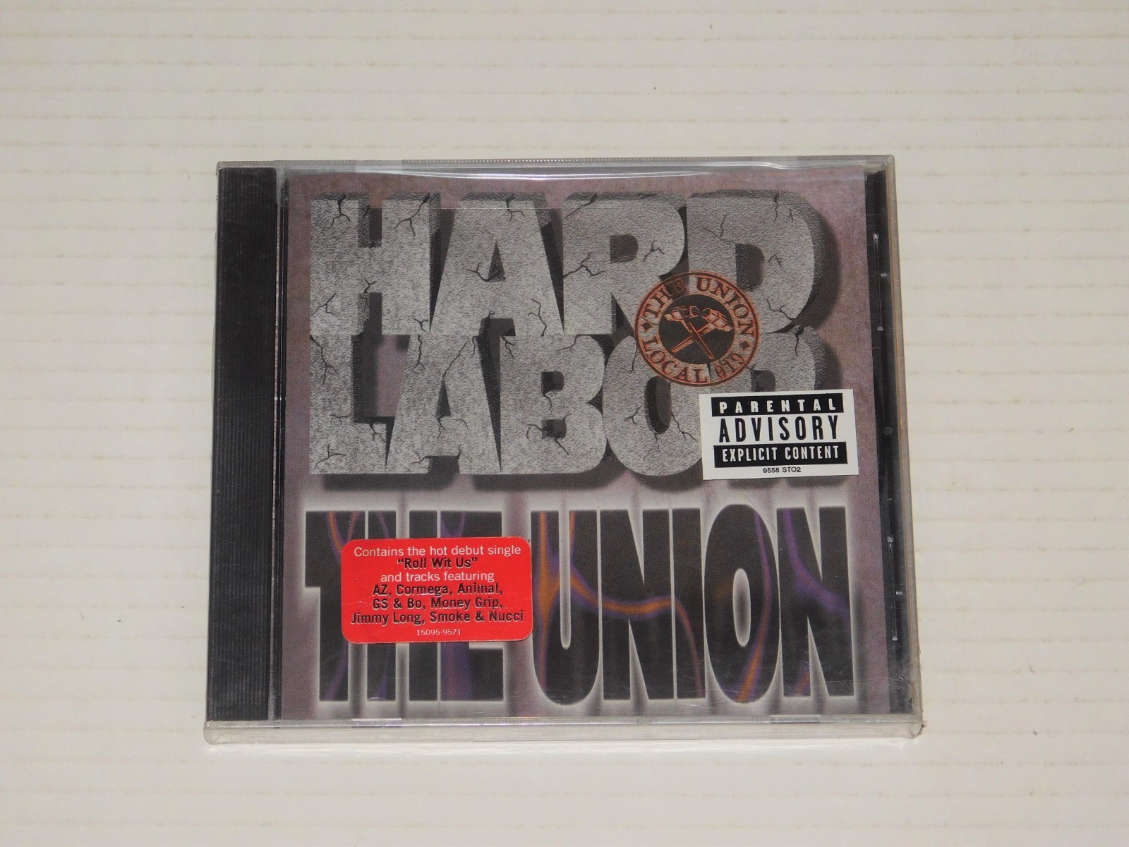 The Union - Hard Labor CD (1999) Platinum Ent. Cormega AZ Total Kasino SEALED