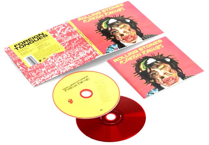 IMPORTED ROLLING STONES FOREIGN TONGUES RED CD NEW SEALED SHIPS TODAY