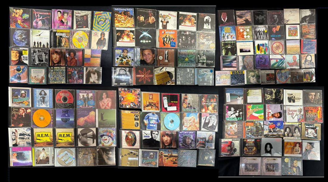HUGE lot of 135 CD's Britney Spears Whitney Houston Elvis Presley & more! VG-NM