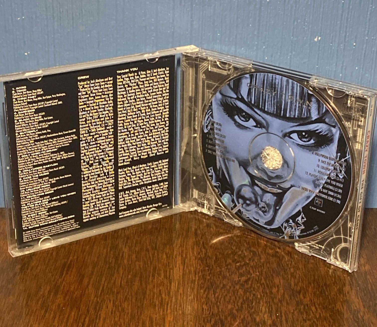 The Gift Of Game - Crazy Town CD - VTG Nu Metal 90s Album w/ Butterfly Hype, VGC