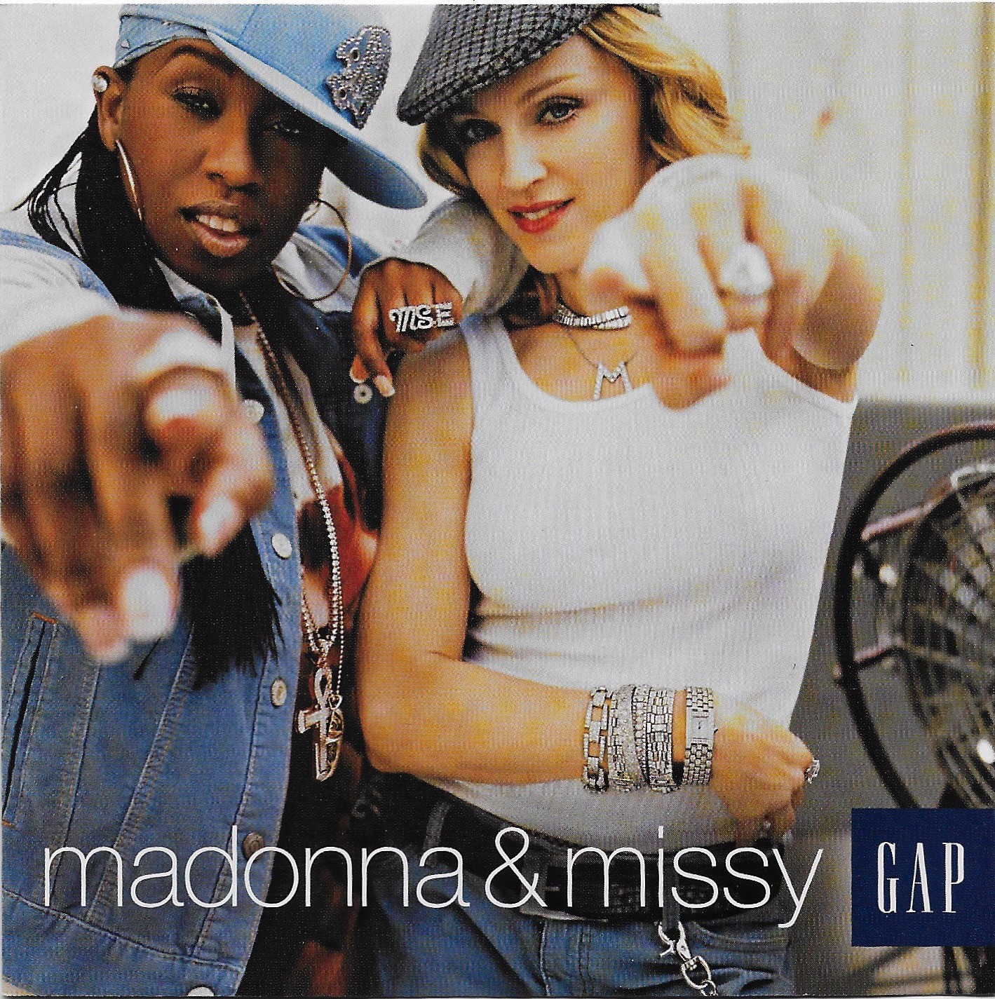 Madonna & Missy Elliot: A New Groove A New Jean 2003 CD Gap ~ Hollywood Groove