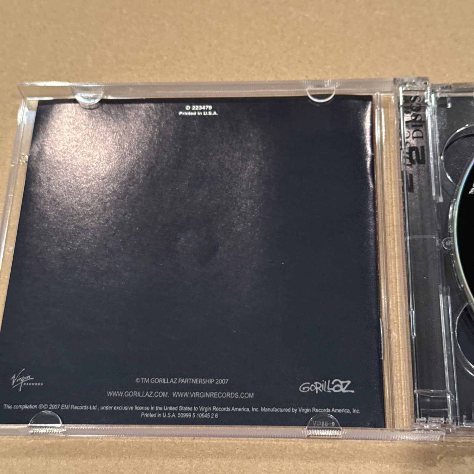 Gorillaz 6 Album Lot: Demon Days, Plastic Beach, D-Sides, G-Sides, Spacemonkeyz